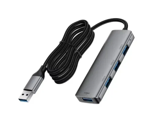 USB HUB ACEFAST J17 USB-A 4-in-1 hub Metal grey mag-6974316285922153361