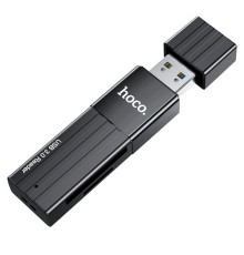 Картрідер HOCO HB20 Mindful 2-в-1 USB3.0 Black mag-6931474735218138631