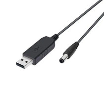 Підвищувальний USB-перетворювач постійного струму з 5 В на 12 В роз’єм 5.5*2.1 мм, кабель живлення роутера від повербанку
