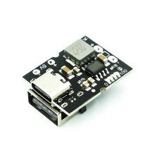 TYPE-C POWERBANK USB 5V 2A LI ION LI PO 4.2 - 4.35 плата контролер для повербанка під акумулятор