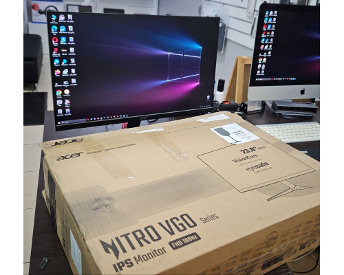 Ігровий монітор Acer Nitro 23.8" Full HD IPS, 180 Гц, 1мс, чорний – бездоганна плавність гри