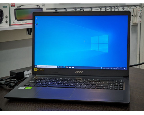 Ноутбук Acer i3-10110U, 8GB RAM, 256GB SSD, MX230 2GB, 15.6" Full HD