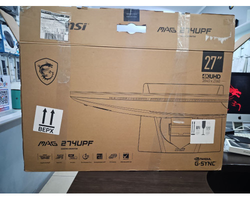Монітор MSI 27" MAG-274UPF, 4K UHD, IPS, 144 Гц, 1 мс, HDR, чорний