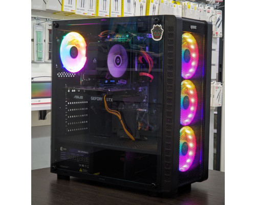 Ігровий комп'ютер з Intel Core i3‑13100F, NVIDIA GTX 1650, 16 ГБ ОЗП, SSD 240 ГБ