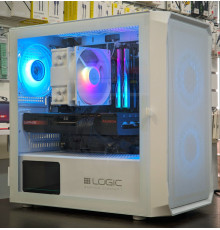 Системний блок Ryzen 5 7500F, 32GB DDR5, RX 7600 XT 16GB, SSD 500GB та HDD на 1TB, стан відмінний