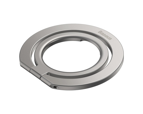 Підставка для мобільного Baseus Halo Series Foldable Metal Ring Stand（Single-ring）Silver (SUCH000012)