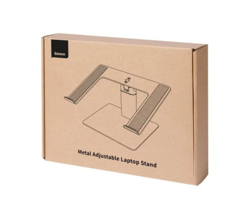 Підставка Baseus Metal Adjustable Laptop Stand Silver (LUJS000012)