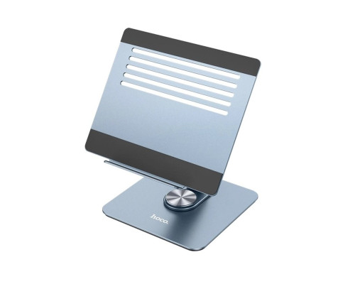 Підставка для планшета HOCO PH52 Might metal rotating tablet desktop holder Metal Gray (6931474788979)