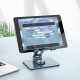 Підставка для планшета HOCO PH52 Might metal rotating tablet desktop holder Metal Gray (6931474788979)