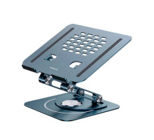 Підставка для ноутбука Baseus UltraStable Pro Series Rotatable and Foldable Laptop Stand (Three-Fold Version) Space Grey (B10059900811-01)