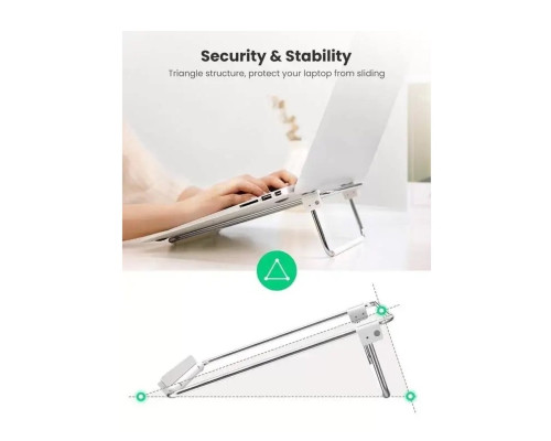 Підставка для ноутбука UGREEN LP230 Desktop Laptop Stand (Silver)(UGR-80348) (UGR-80348)