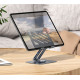 Підставка для ноутбука BOROFONE BH115 Vito metal rotating tablet holder Metal Gray (6941991112447)