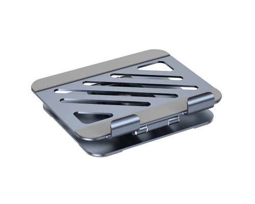 Підставка для ноутбука BOROFONE BH115 Vito metal rotating tablet holder Metal Gray (6941991112447)