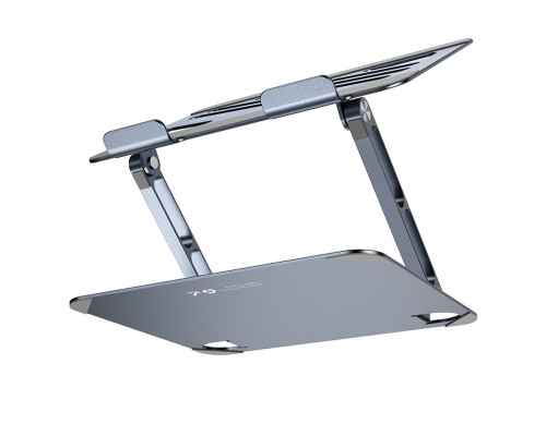 Підставка для ноутбука BOROFONE BH115 Plus Vito metal notebook stand Metal Gray (6941991112454)