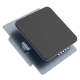 Підставка для ноутбука Hoco PH52 Plus metal gray PLS-00-00103524