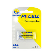 Акумуляторна батарейка PKCELL AAA NI-MH 1.2V 1200mAh (акумулятор)(упаковка 2шт) NBB-128247