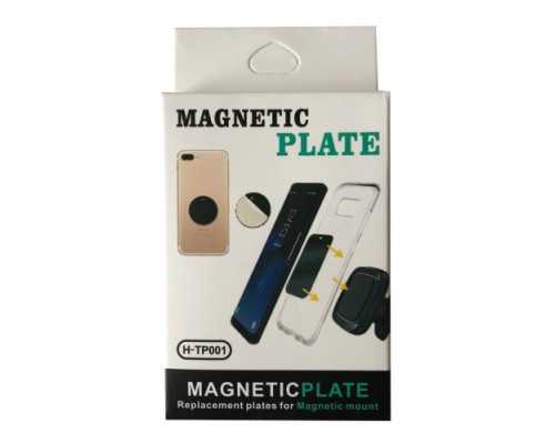 Набір металевих пластин MAGNETIC PLATE 2шт BOX Black mag-2000001375105132695