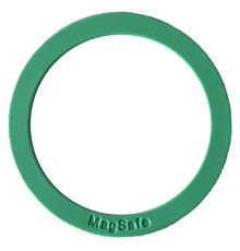 Пластина-кільце для MagSafe тримачів металева (+скотч) SILICONE Mint mag-200000145497832822