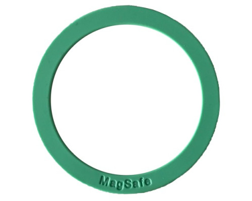 Пластина-кільце для MagSafe тримачів металева (+скотч) SILICONE Mint mag-200000145497832822