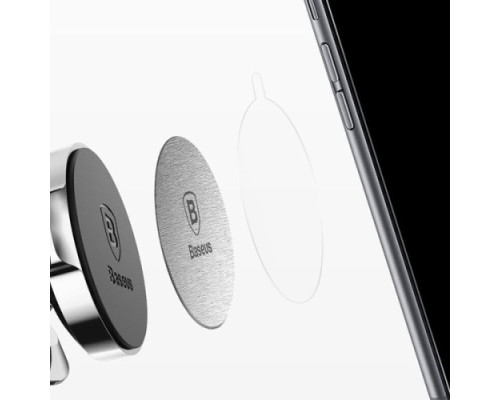 Пластини для магнітного тримача BASEUS PREMIUM Magnet iron Suit (2 шт) ACDR-A0S mag-6953156256712135392