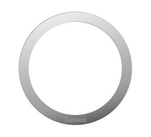 Пластина для MagSafe Baseus Halo Series Magnetic Metal Ring (2pcs/pack) Silver PCCH000012 mag-693217261204756326
