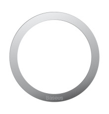 Пластина для MagSafe Baseus Halo Series Magnetic Metal Ring (2pcs/pack) Silver PCCH000012 mag-693217261204756326