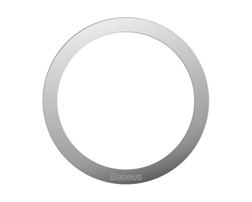 Пластина для MagSafe Baseus Halo Series Magnetic Metal Ring (2pcs/pack) Silver PCCH000012 mag-693217261204756326