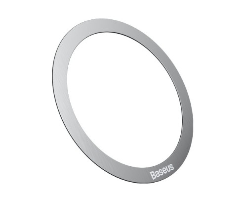 Пластина для MagSafe Baseus Halo Series Magnetic Metal Ring (2pcs/pack) Silver PCCH000012 mag-693217261204756326