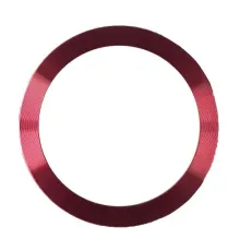 Пластина-кільце для MagSafe тримачів металева (+скотч) SHINING Red mag-2000001427590151715