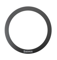 Пластина для MagSafe Baseus Halo Series Magnetic Metal Ring (2pcs/pack) Black PCCH000001 mag-693217261283254439