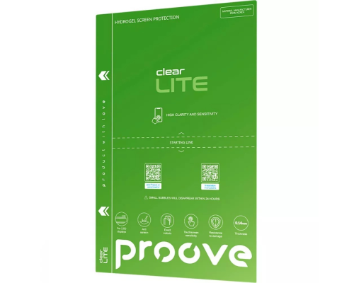 Плівка Proove гідрогелева LITE clear glossy PLS-00-00138890