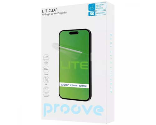 Плівка Proove гідрогелева LITE clear glossy PLS-00-00138890
