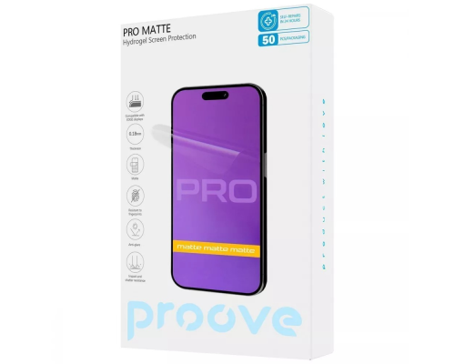 Плівка Proove гідрогелева PRO Edge Display matte PLS-00-00138892