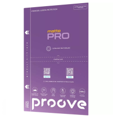 Плівка Proove гідрогелева PRO Edge Display matte PLS-00-00138892