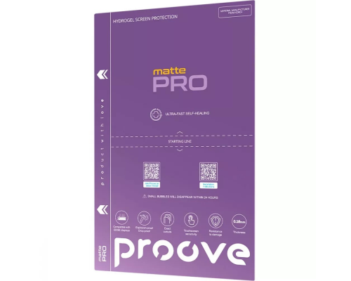 Плівка Proove гідрогелева PRO Edge Display matte PLS-00-00138892
