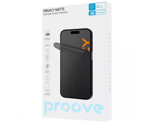Плівка Proove гідрогелева PRIVACY matte PLS-00-00138894