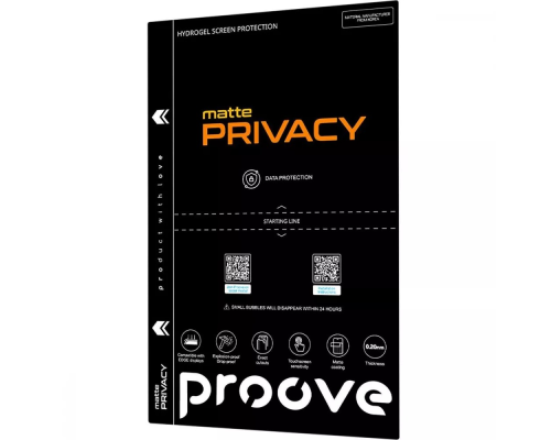 Плівка Proove гідрогелева PRIVACY matte PLS-00-00138894