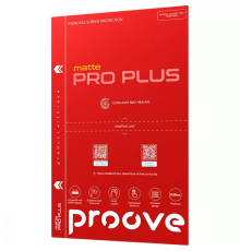Плівка Proove гідрогелева PRO PLUS Edge Display matte PLS-00-00138896