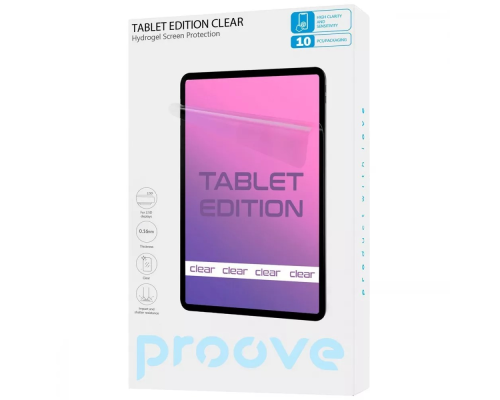 Плівка Proove гідрогелева для планшета basic clear glossy PLS-00-00138897