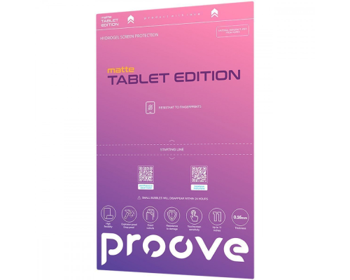 Плівка Proove гідрогелева для планшета TABLET EDITION BASIC Matte PLS-00-00146029