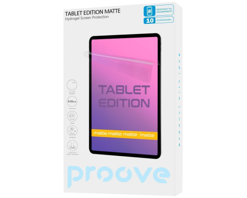 Плівка Proove гідрогелева для планшета TABLET EDITION BASIC Matte PLS-00-00146029