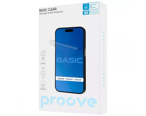 Плівка Proove гідрогелева BASIC clear glossy PLS-00-00138701