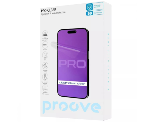 Плівка Proove гідрогелева PRO clear glossy PLS-00-00138888