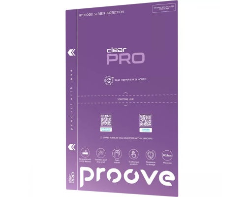 Плівка Proove гідрогелева PRO clear glossy PLS-00-00138888