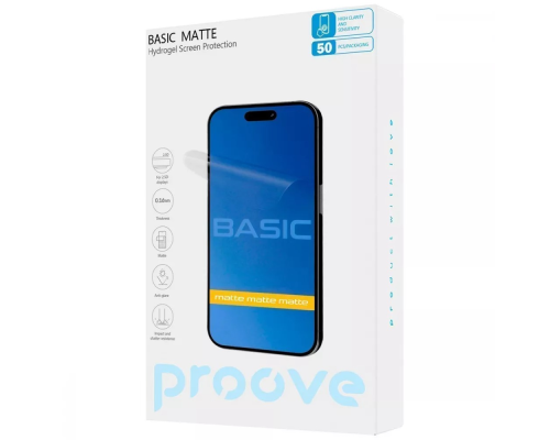 Плівка Proove гідрогелева BASIC matte PLS-00-00138889