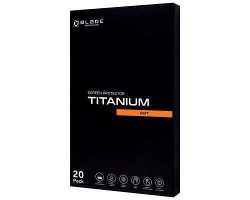 Захисна поліуретанова плівка BLADE Polyurethane Screen Protection MATT Adaptive (matt) 2003000235920