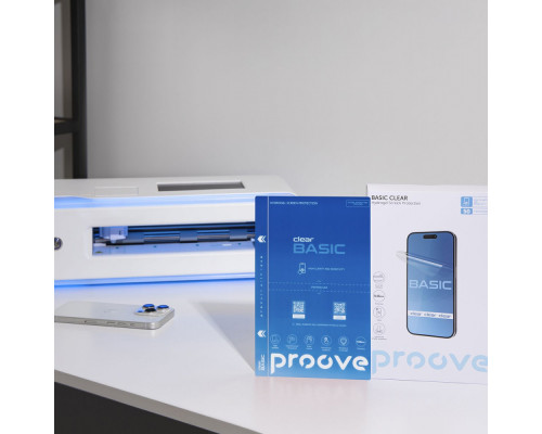 Захисна гідрогелева плівка Proove Hydrogel Screen Protection BASIC Clear