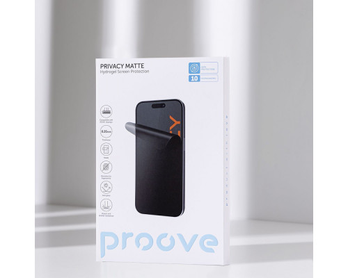 Захисна гідрогелева плівка Proove Hydrogel Screen Protection PRIVACY