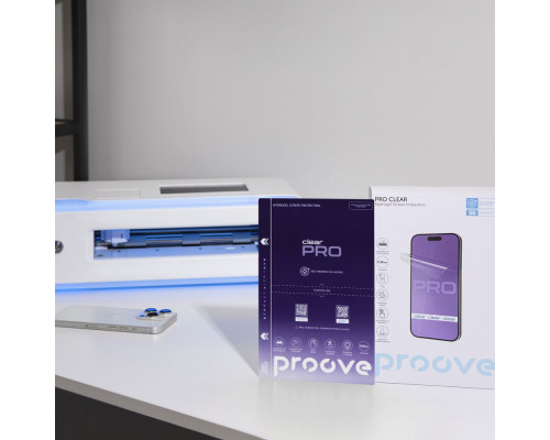 Захисна гідрогелева плівка Proove Hydrogel Screen Protection PRO Clear