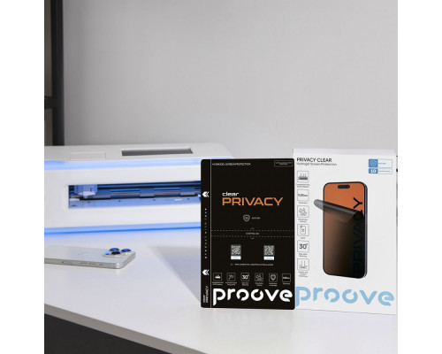 Захисна гідрогелева плівка Proove Hydrogel Screen Protection PRIVACY Clear 2003000282528 6901116001988
